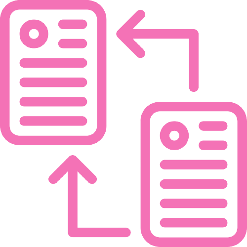 Ilustrasi Berbagi Kontak